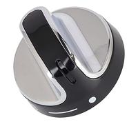 sparefixd for New World Cooker Main Oven Control Knob Black Chrome Silver