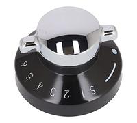 sparefixd for New World NEWHOME Cooker Main Oven Knob Black Silver