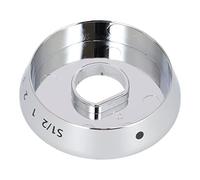 sparefixd for Stoves Cooker Main Oven Knob Bezel Chrome Outer Ring Silver