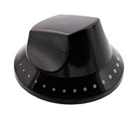 sparefixd for Zanussi Cooker Oven Black Control Knob Switch Dial