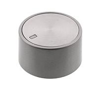 sparefixd for Zanussi Gas Hob Temperature Control Knob Silver INOX