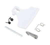 sparefixd for Zanussi ZWF ZWG ZWH Washing Machine White Door Handle Kit