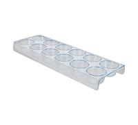 sparefixd Fridge Freezer Egg Tray Rack 12 Eggs 280 x 95mm for Russell Hobbs