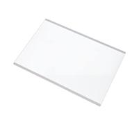 sparefixd Glass Shelf & White Edge Trim to Fit Hoover Fridge & Freezer