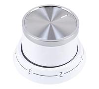 sparefixd Hob Temperature Control Knob White Dial to Fit Beko Oven Cooker
