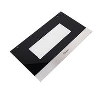 sparefixd Main Bottom Oven Outer Front Door Glass for Indesit Built in Oven