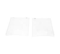 sparefixd Plastic Shelf Salad Crisper Drawer Cover x 2 for Zanussi Fridge