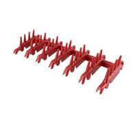 sparefixd Red Rubber Spikes Glass Holder to Fit AEG Dishwasher