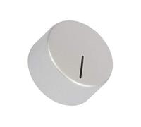sparefixd Silver Chrome Control Knob to Fit AEG Hob 3550330298