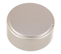 sparefixd Silver Control Knob Switch to Fit Ariston Built in Oven C00111686