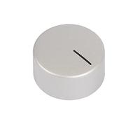 sparefixd Stainless Steel Control Knob Silver for AEG Hob