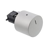 sparefixd Suitable for AEG Oven Control Knob Silver Stainless Dial