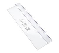 sparefixd Suitable for Beko CFP1691DX, CFP1691W, CNP1601ES Crisper Salad Drawer Front Panel Handle