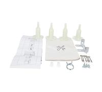 sparefixd Suitable for Beko DIN28R20 Dishwasher Installation Kit Built in Integrated Kitchen