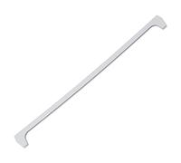 sparefixd Suitable for Beko Fridge & Freezer Glass Shelf Front White Plastic Trim Profile 496mm