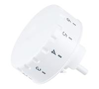 sparefixd Suitable for Beko Fridge Freezer Replacement Thermostat Control Knob White