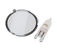 sparefixd Suitable for Bosch Cooker Hood G9 Light Lamp Lens Glass Cover Bulb Repair Set 0062902