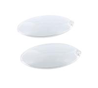 sparefixd Suitable for Falcon Rangemaster Cooker Hood Bulb Lamp Lens Cover | Extractor Fan Oval Lens Bulb Lamp Light Cover