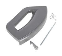sparefixd Suitable for Hotpoint Aquarius Washing Machine Door Handle Kit Grey