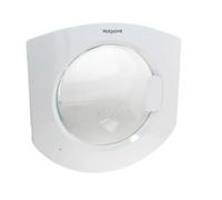 sparefixd Suitable for Hotpoint Washing Machine White Door Glass Frame