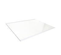 sparefixd Suitable for Samsung Glass Shelf with White Edge Trim 49.5cm x 34.5cm (Check Size Before Ordering)