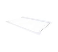 sparefixd Suitable for Smeg Glass Shelf & Front Edge Trim White 495 x 300mm Fridge & Freezer