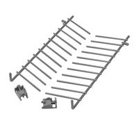 sparefixd Top Upper Basket Plate Racks and Clips to Fit Bosch Dishwasher