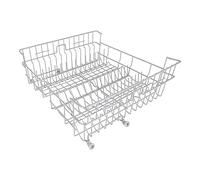 sparefixd Upper Basket Tray with Wheels to Fit Lamona Dishwasher