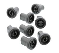 sparefixd Upper Top Crockery Basket Wheels x 8 to Fit IKEA Dishwashe