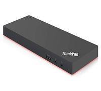 Sparepart: Lenovo Dock Gen 2 03X7538, Wired, Thunderbolt, W125631297 (03X7538, Wired, Thunderbolt 3, 3.5 mm, 10,100,1000 Mbit/s, Black)