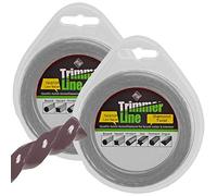 SPARES2GO 1.5mm Low Noise Strimmer Line Spool Refil for Flymo Strimmers (Extra Long 2 x 15m)