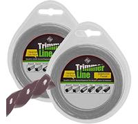 SPARES2GO 1.5mm Low Noise Strimmer Trimmer Brush Cutter Spool Line (Extra Long 2 x 15m)