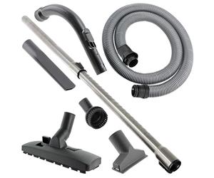 Spares2go 1.8m Hose Pipe, Telescopic Extension Rod, Bend End Handle & Tool Kit Spare Parts Compatible with Miele C1 C2 C3 Cat Dog Vacuum Cleaner