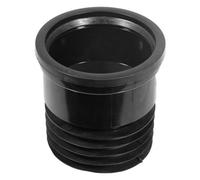 Spares2Go 110mm / 4" Soil Pipe To Clay / Cast Iron Push Fit Waste Drain Pvc Connector Adaptor