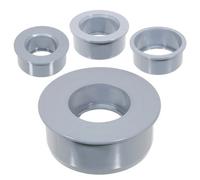 110mm Soil Pipe Reducer + 32mm 40mm 50mm Boss Adaptor Solvent Push Fit Kit (Grey)