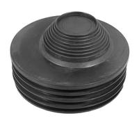 Spares2Go 110mm Waste Reducer 32mm 40mm 50mm Push Fit Soil Pipe Drainage System Adaptor (Black)