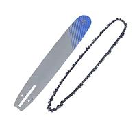 SPARES2GO 12" Chain & Bar Set Compatible with Husqvarna E16 E316 E317 E321 136 142 243 Chainsaw (45 Links, 3/8″ LP, 30cm)