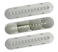 Spares2go 12 Hole Drum Paddle Lifter Arm for Hotpoint Washing Machine (227 mm x 53 mm x 38 mm, Pack of 3)
