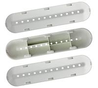 SPARES2GO 12 Hole Drum Paddle Lifter Arm for Hotpoint WMD962 WMD962GUK WMD962PUK Washing Machines (227 mm x 53 mm x 38 mm, Pack of 3)