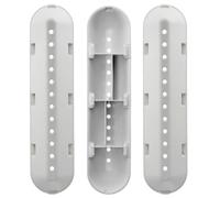 SPARES2GO 12 Hole Drum Paddle Lifter Arm Washing Machines C00064789 | (227 mm x 53 mm x 38 mm, Pack of 3) for Hotpoint WMD962 WMD962GUK WMD962PUK for Indesit IWC6165UKC, IWC8123UK, IWC81481ECOU