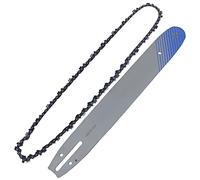 SPARES2GO 14" Chain & Bar Set compatible with Bosch AKE30B AKE30LI AKE35B AKE40B PKE25 PKE30B Chainsaw (52 Links, 3/8″ LP, 35cm)