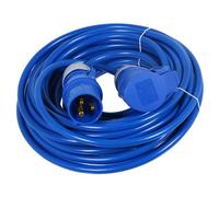 16A Extension Lead 14m 240V 1.5mm Extra Long Power Cable Cord 3-Pin 2P+E (Blue)