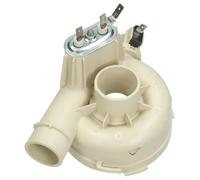 SPARES2GO 1800w Heating Element Pump Body for Kenwood Dishwasher KDW45X16A KDW60T23 KDW60W23 KDW60X16A KDW60X23 KID45S17 KID60X20