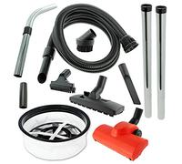 SPARES2GO 2.5m Hose Rods Filter + Turbo Tool Kit for Numatic Henry Hetty James etc Vacuum Cleaners