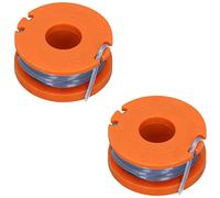 SPARES2GO 2.5m Line & Spool Compatible with MacAllister MGTP18Li (18v) MATR14425 Strimmer Trimmer (Pack of 2)