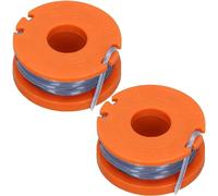 SPARES2GO 2.5m Line & Spool for McGregor MCT1825 MCT2X1825 18v Strimmer Trimmer (Pack of 2)