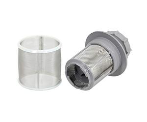 SPARES2GO 2 Piece Micro Mesh Drain Filter for Bosch 427903 170740 Dishwasher