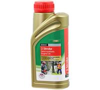 SPARES2GO 2 Stroke Semi Synthetic Engine Oil for Petrol Lawnmower/Chainsaw 500ml (Pack of 1)