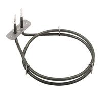 Spares2go 2 Turn 1600W Heater Element for Beko BDV555AK BDV555AS BDV555AW Fan Oven/Cooker