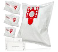 Spares2Go 20 Bags For Miele Fjm Air Filters 9917710 Cloth Microfibre C1 C2 C3 S4210 S6210